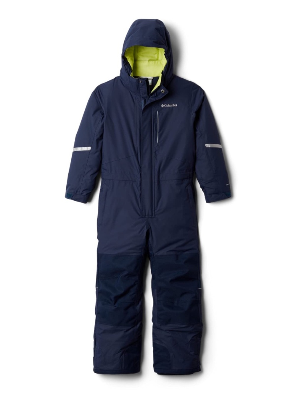 Columbia Kids Buga II One-Piece Snowsuit Navy Blue Size L (14/16) GUC